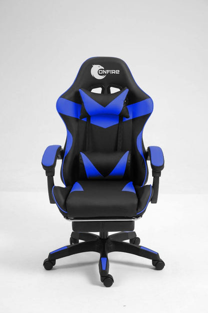 "Silla Gamer OnFire Ergonómica con Reposapiés – Diseño Adaptable y Garantía de 3 Meses"