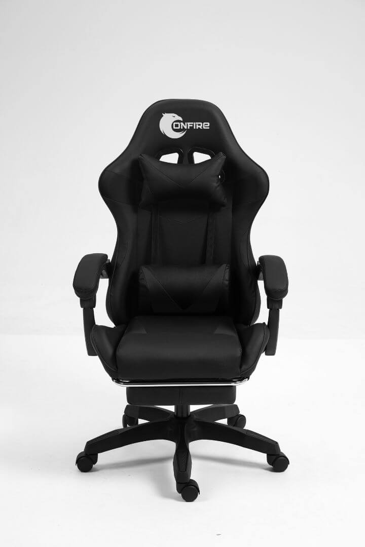 "Silla Gamer OnFire con Reclinación Ajustable de 135° – Ergonomía y Confort para Jugadores y Profesionales"